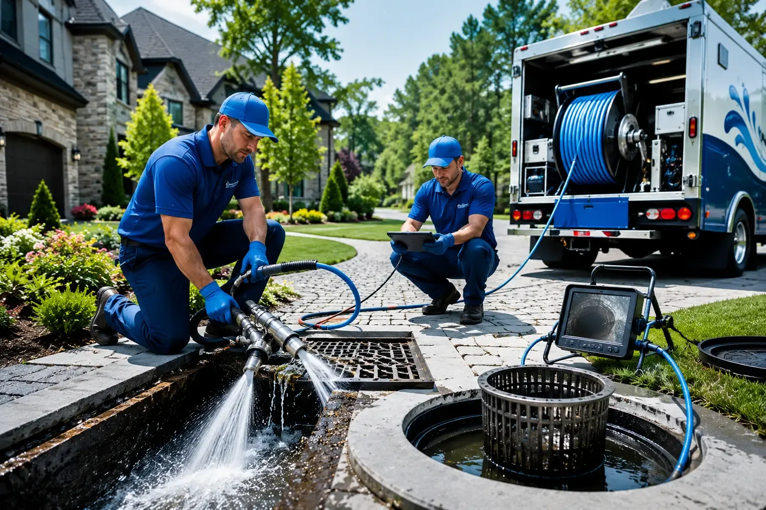 Local outdoor drain cleaning professionals in Manteca, CA