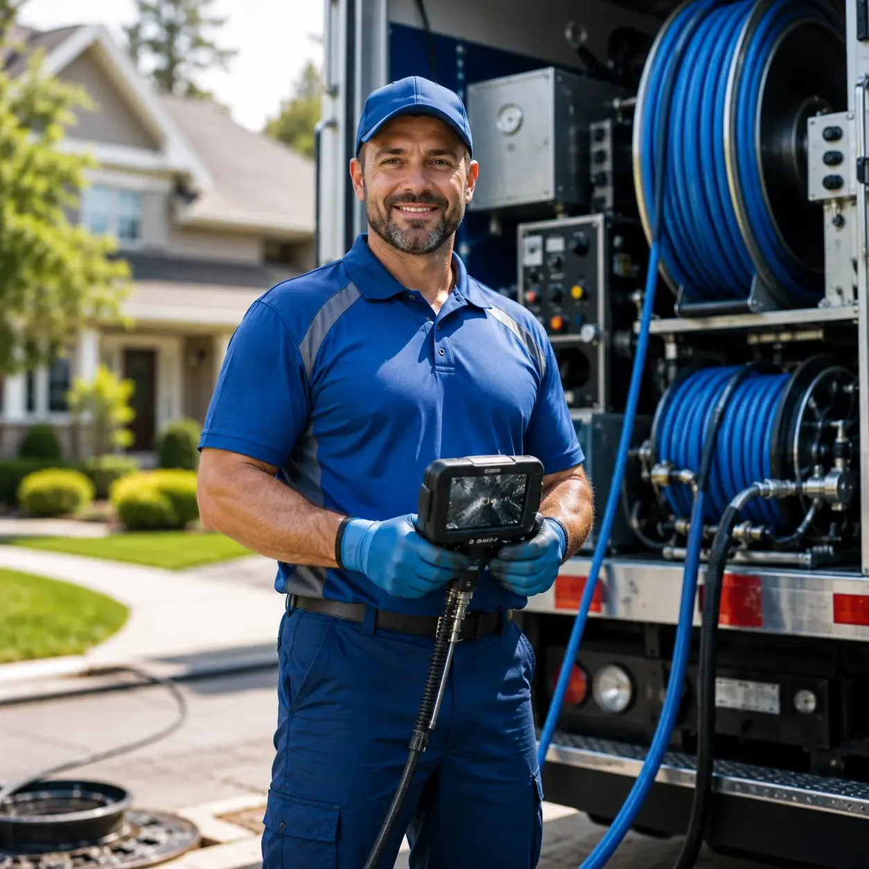 Local outdoor drain cleaning specialists in Manteca, CA